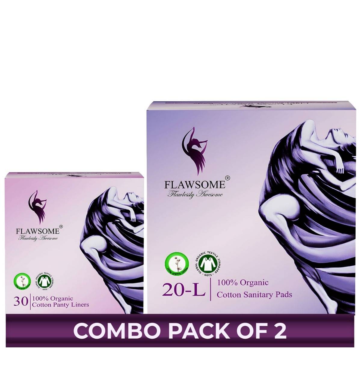     			FLAWSOME Dry Mixed Ultra Thin Sanitary Pad
