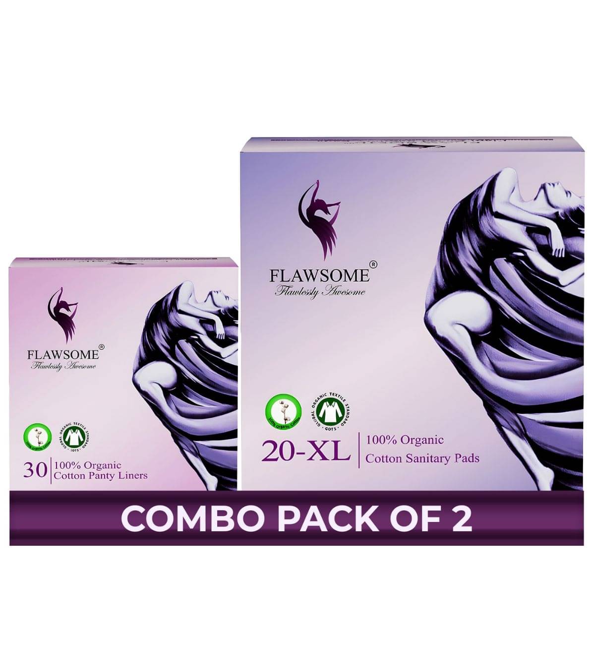     			FLAWSOME Dry Mixed Ultra Thin Sanitary Pad