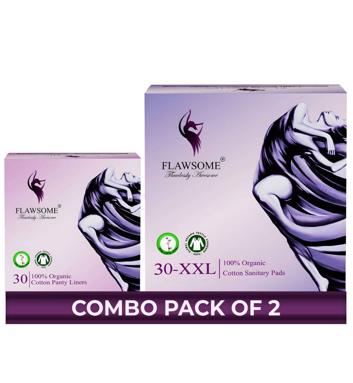     			FLAWSOME Dry Mixed Ultra Thin Sanitary Pad