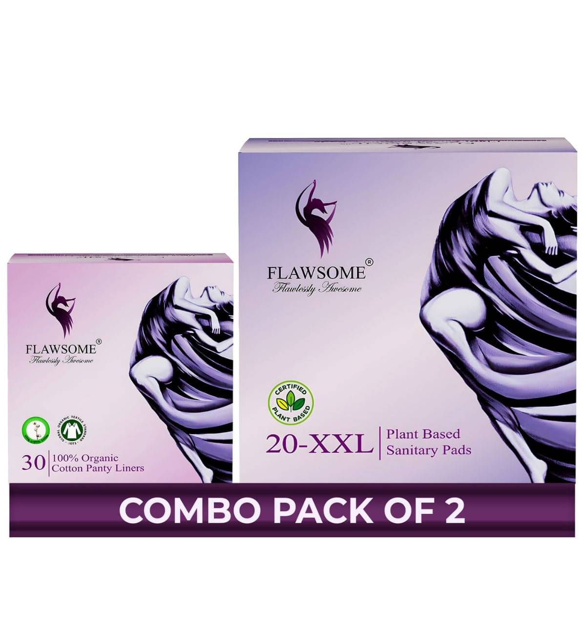     			FLAWSOME Dry Mixed Ultra Thin Sanitary Pad