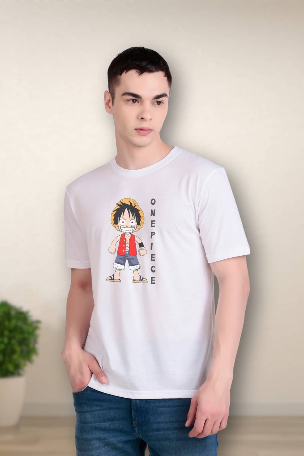 FLYIND VOGUE OUTFIT Men Polyester Regular Fit Self Design T-Shirt ( White ) FLYIND VOGUE OUTFIT Men Polyester Regular Fit Self Design T-Shirt ( White )