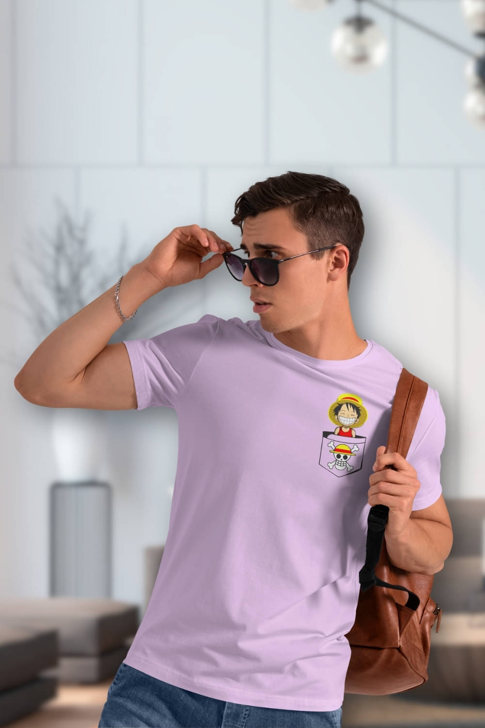 FLYIND VOGUE OUTFIT Men Polyester Regular Fit Self Design T-Shirt ( Purple ) FLYIND VOGUE OUTFIT Men Polyester Regular Fit Self Design T-Shirt ( Purple )