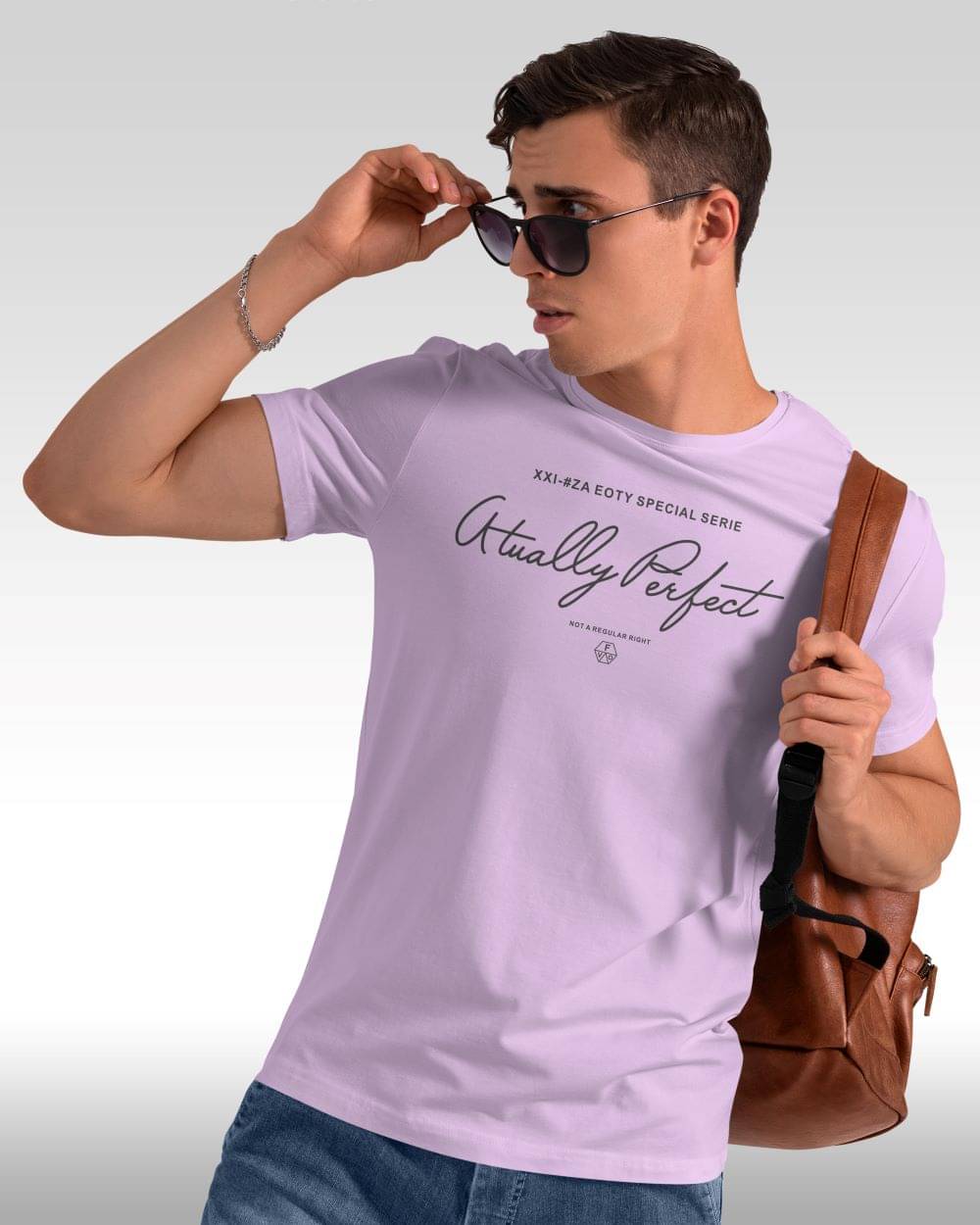 FLYIND VOGUE OUTFIT Men Polyester Regular Fit Self Design T-Shirt ( Purple ) FLYIND VOGUE OUTFIT Men Polyester Regular Fit Self Design T-Shirt ( Purple )