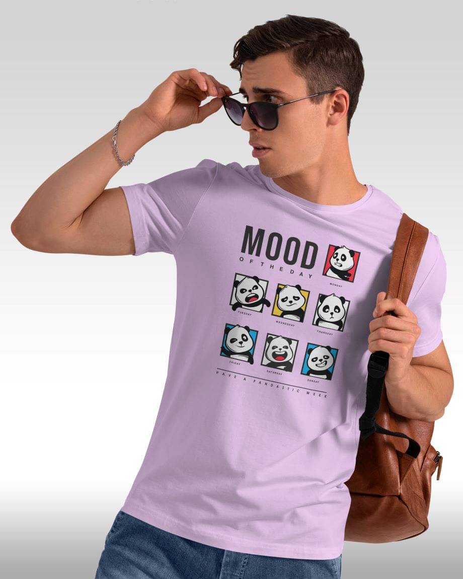 FLYIND VOGUE OUTFIT Men Polyester Regular Fit Self Design T-Shirt ( Purple ) FLYIND VOGUE OUTFIT Men Polyester Regular Fit Self Design T-Shirt ( Purple )