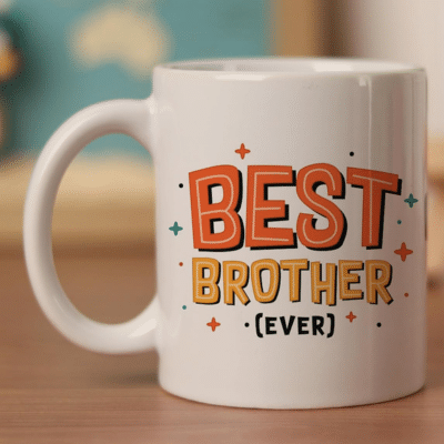 InShreys Best Brother Ever Graphic Ceramic Coffee Mug 330 mL ( Pack of 1 ) InShreys Best Brother Ever Graphic Ceramic Coffee Mug 330 mL ( Pack of 1 )
