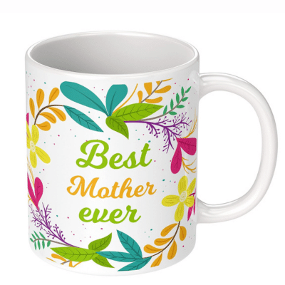     			InShreys Best MOM Ever Graphic Ceramic Coffee Mug 330 mL ( Pack of 1 )
