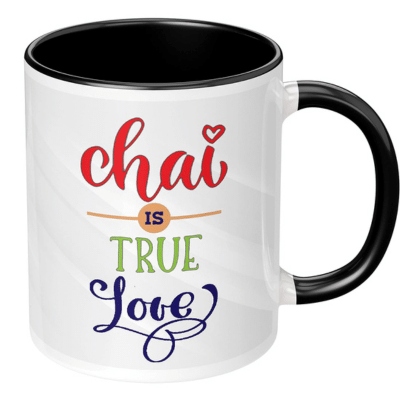     			InShreys Chai True Love Graphic Ceramic Coffee Mug 330 mL ( Pack of 1 )