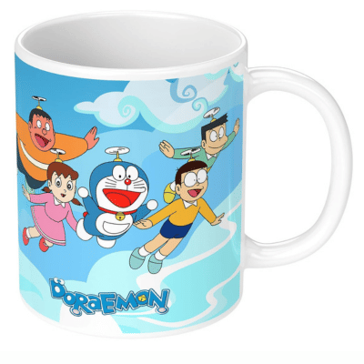 InShreys Doremon Cartoon Graphic Ceramic Coffee Mug 330 mL ( Pack of 1 ) InShreys Doremon Cartoon Graphic Ceramic Coffee Mug 330 mL ( Pack of 1 )