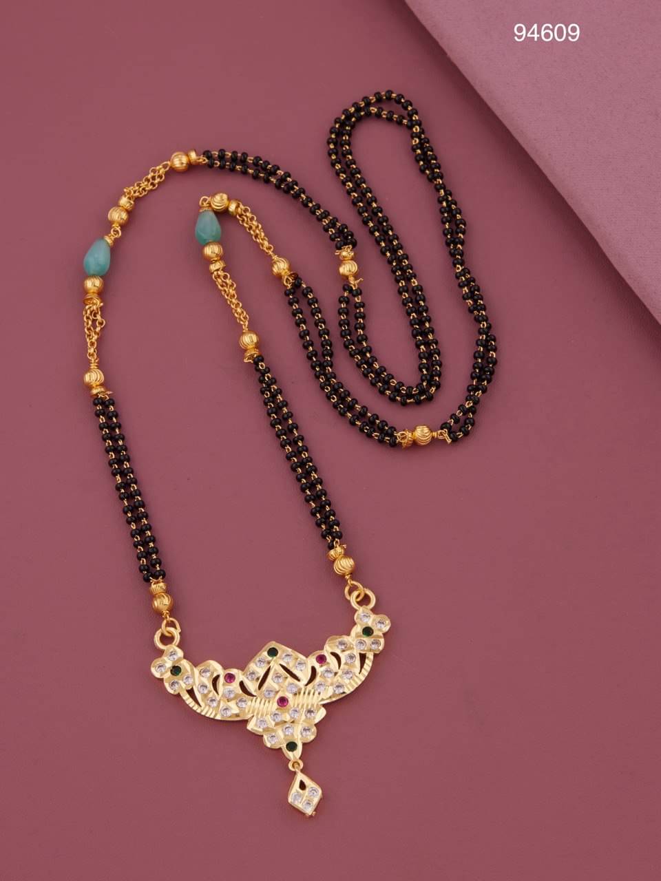 KIEICE Golden Mangalsutra Set ( Pack of 1 ) KIEICE Golden Mangalsutra Set ( Pack of 1 )