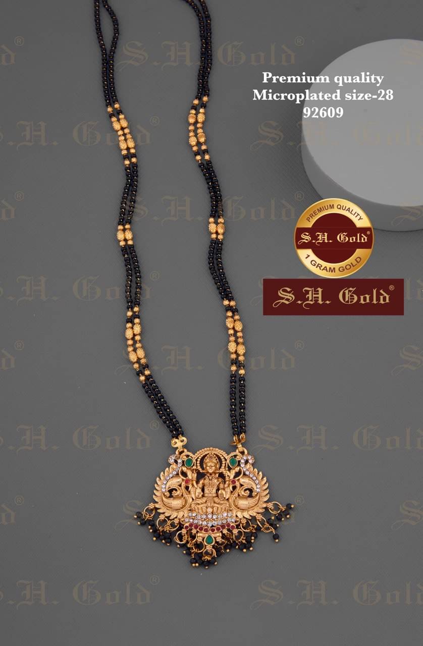 KIEICE Golden Mangalsutra Set ( Pack of 1 ) KIEICE Golden Mangalsutra Set ( Pack of 1 )