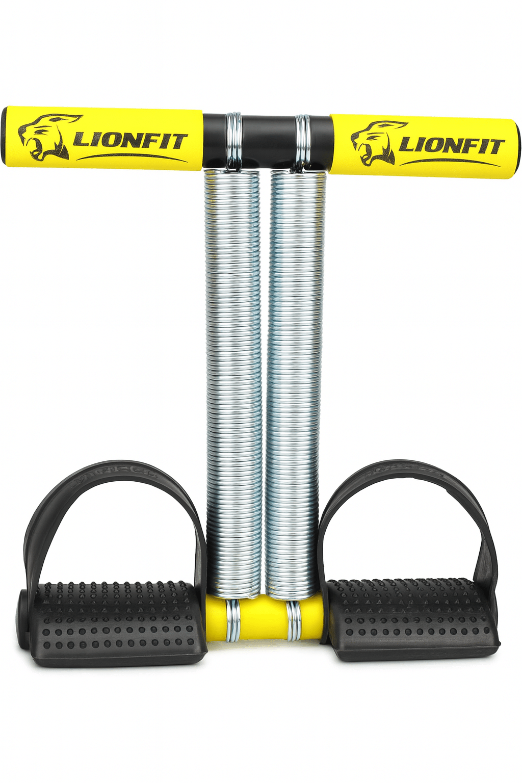 LionFit Double Spring Tummy Trimmer for Men & Women | Comfortable Foam Grip | Red Ab Exerciser for Home Workout LionFit Double Spring Tummy Trimmer for Men & Women | Comfortable Foam Grip | Red Ab Exerciser for Home Workout