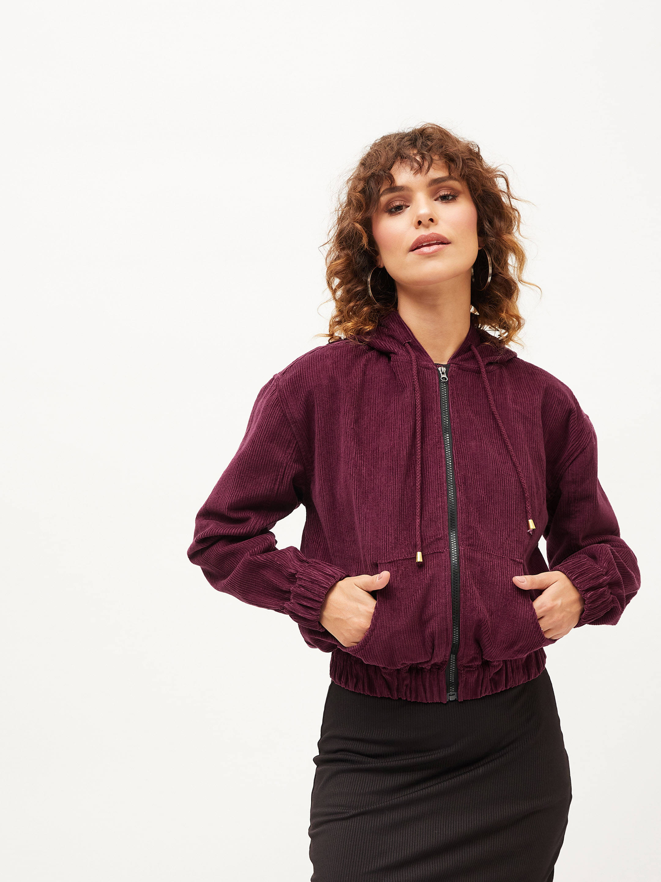     			Sassafras - Corduroy Maroon Jackets Pack of 1