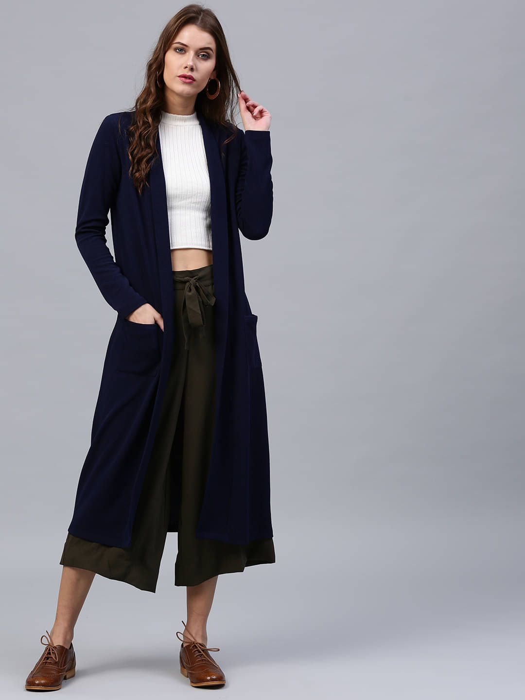 Sassafras Polyester Blend Women's Shrugs - Navy ( Single ) Sassafras Polyester Blend Women's Shrugs - Navy ( Single )