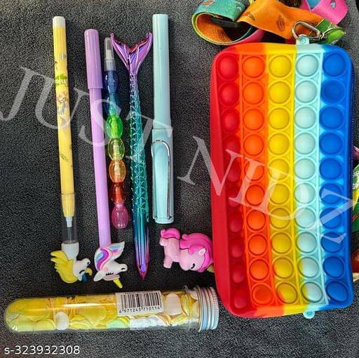 3D PRINT POUCH WITH A6 UNICORN DIARY WITH UNICORN DESIGN PENS FOR KIDS (PACK OF 5) BEST RETURN GIFT FOR KIDS 3D PRINT POUCH WITH A6 UNICORN DIARY WITH UNICORN DESIGN PENS FOR KIDS (PACK OF 5) BEST RETURN GIFT FOR KIDS