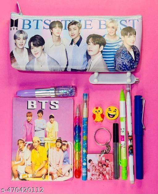     			BTS Theme A6(Small) Fur Diary with BTS Fur Pouch and Pen for Girls BTS Army Team Ruled Pages Diary Soft Fur Diary for Kids Personal Diary Diary for Kids