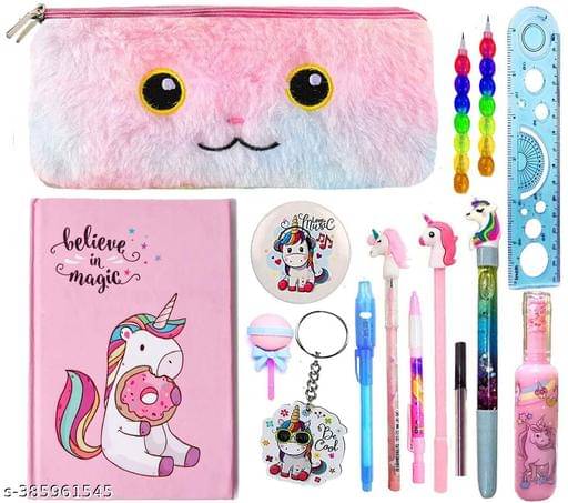     			Combo of BTS fur Diary with bts gel pen for kids