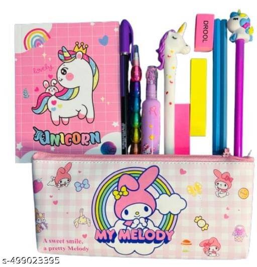     			DOUBLE ZIP SPACE THEME PENCIL CASE POUCH FOR KIDS (PACK OF 1)