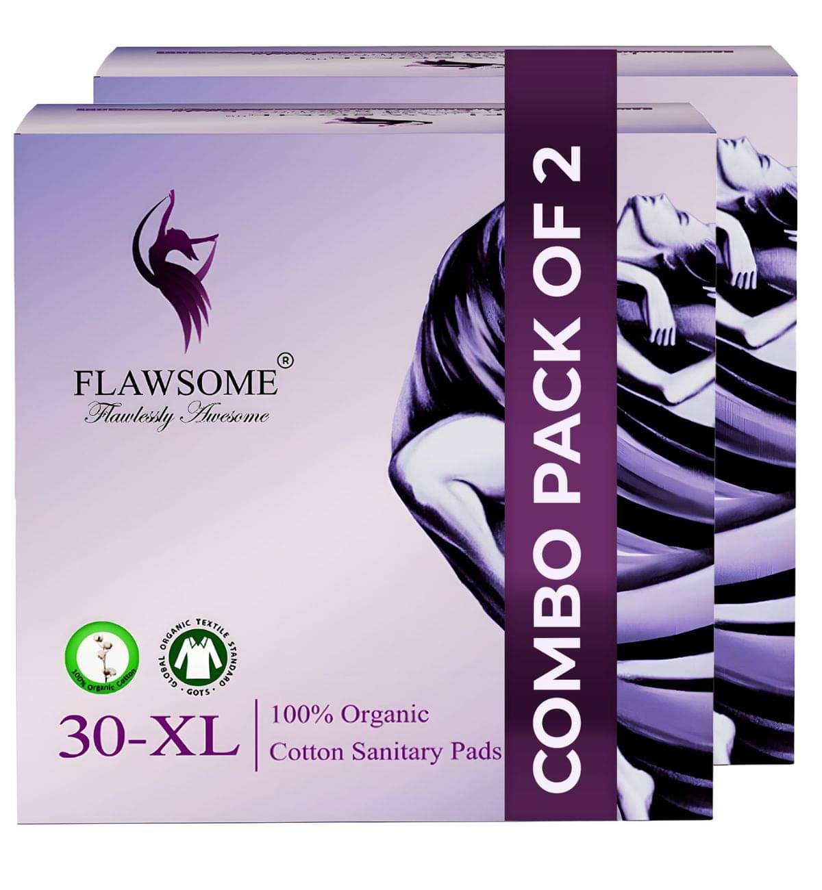     			FLAWSOME Cottony XL Ultra Thin Sanitary Pad
