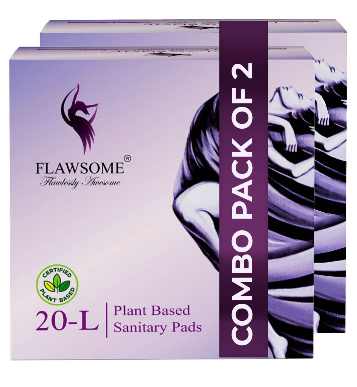     			FLAWSOME Dry Large Ultra Thin Sanitary Pad
