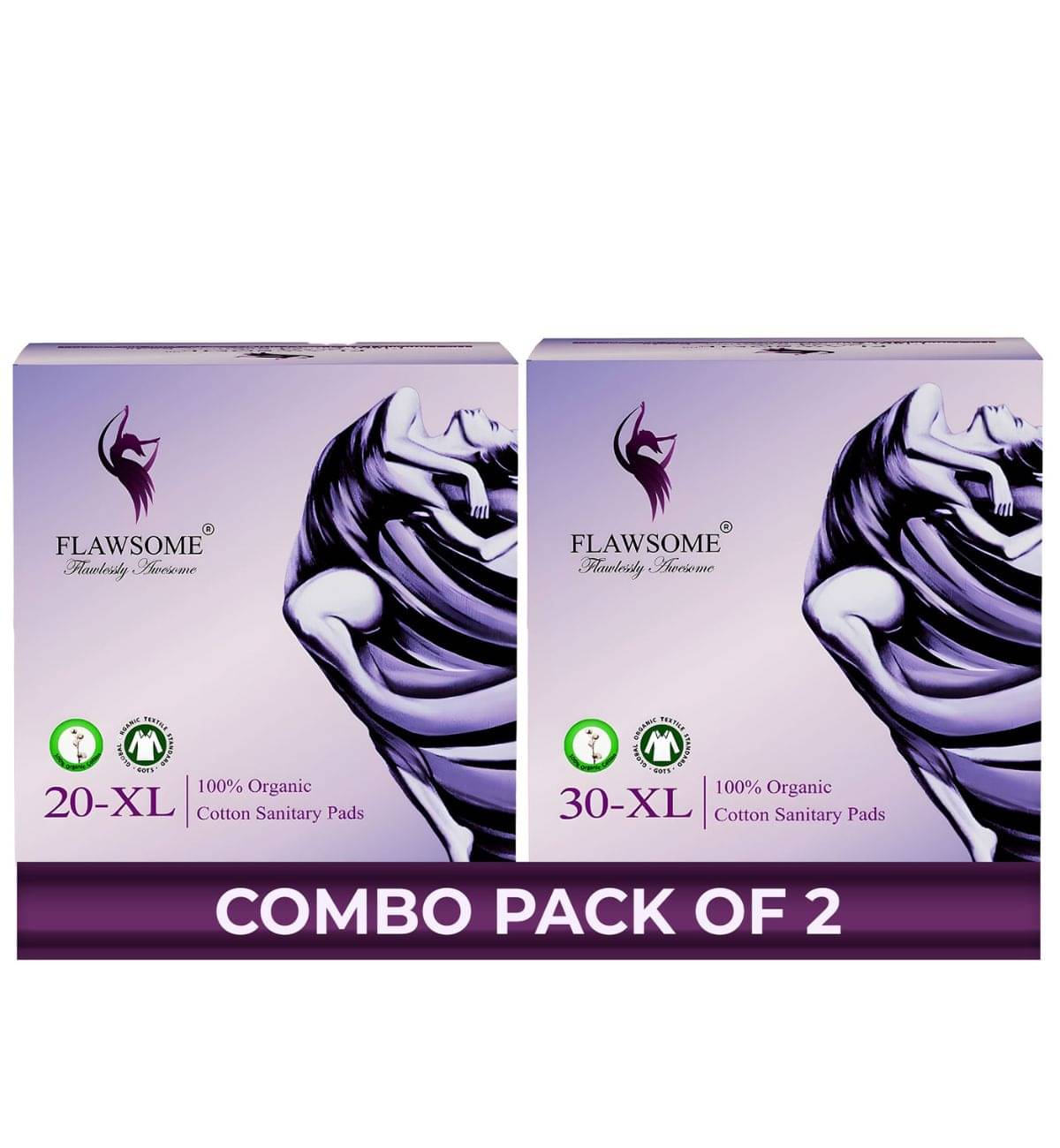    			FLAWSOME Dry XL Ultra Thin Sanitary Pad