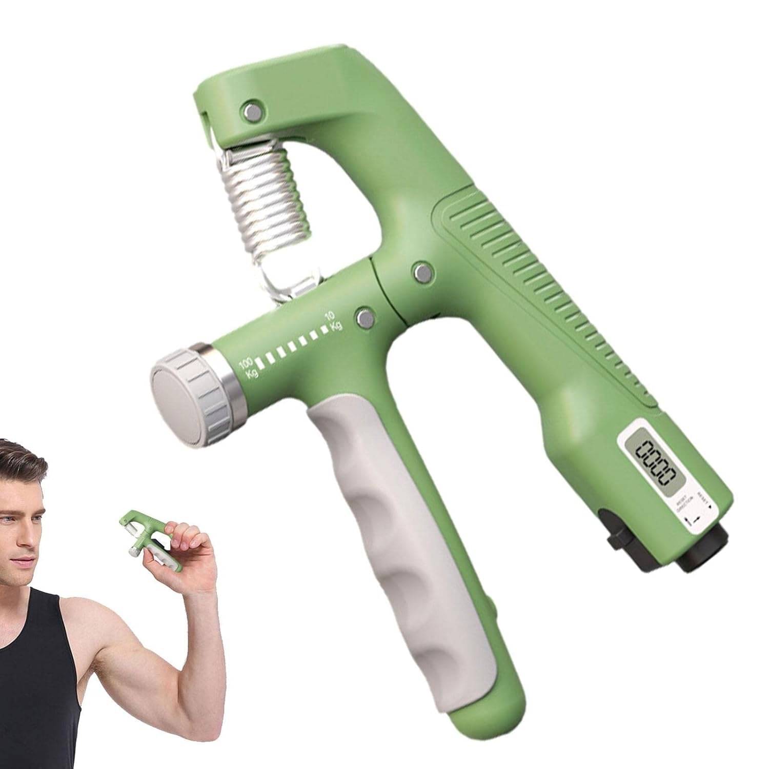 Hand Gripper, Electronic Non-Slip Forearm Grip Strengthener Pack of 1 Hand Gripper, Electronic Non-Slip Forearm Grip Strengthener Pack of 1
