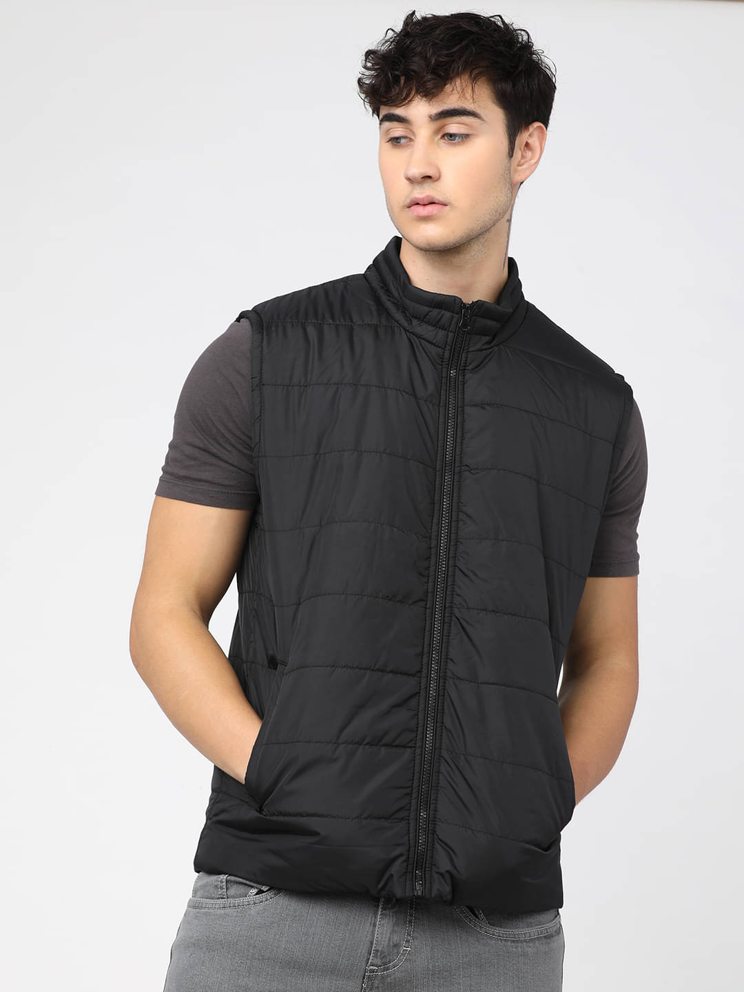 Highlander Polyester Blend Men's Casual Jacket - Black ( Pack of 1 ) Highlander Polyester Blend Men's Casual Jacket - Black ( Pack of 1 )