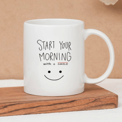     			InShreys Good Morning Graphic Ceramic Coffee Mug 330 mL ( Pack of 1 )