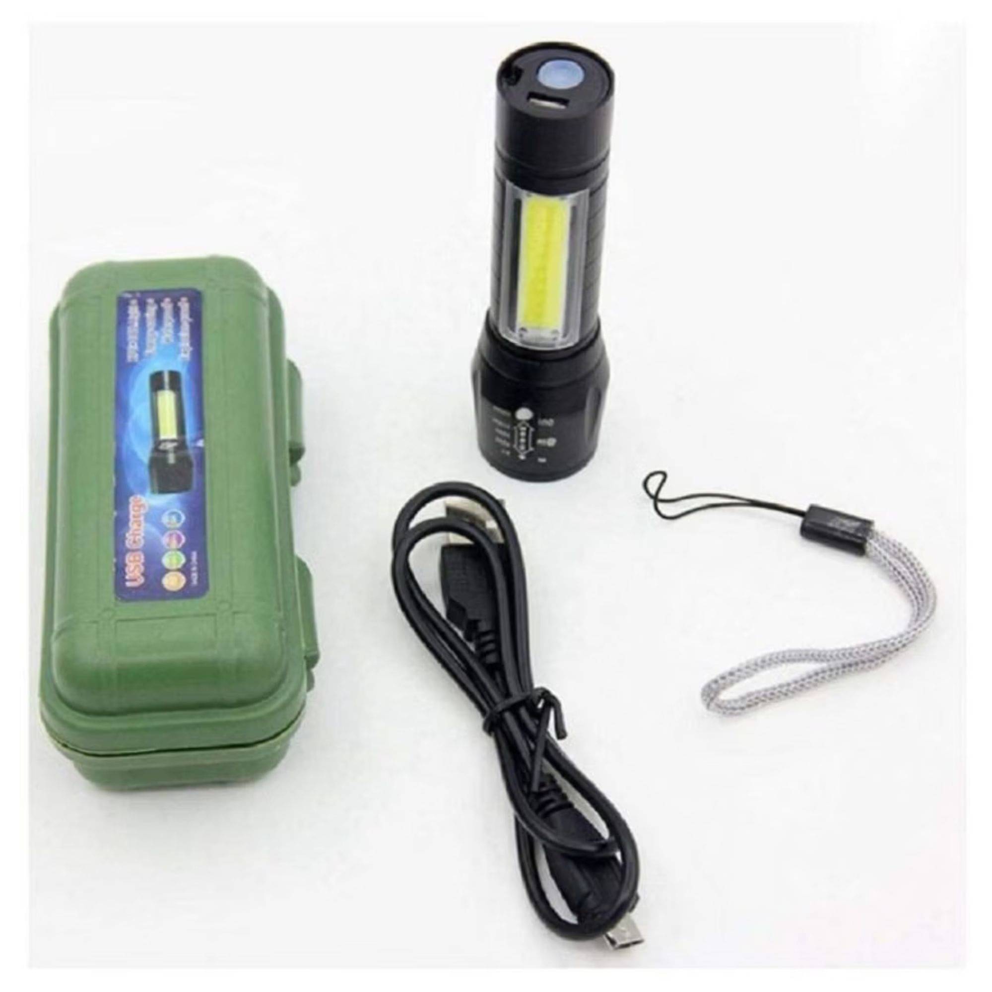 K & D Frames - 10W Rechargeable Flashlight Torch ( Pack of 1 )     			K & D Frames - 10W Rechargeable Flashlight Torch ( Pack of 1 )