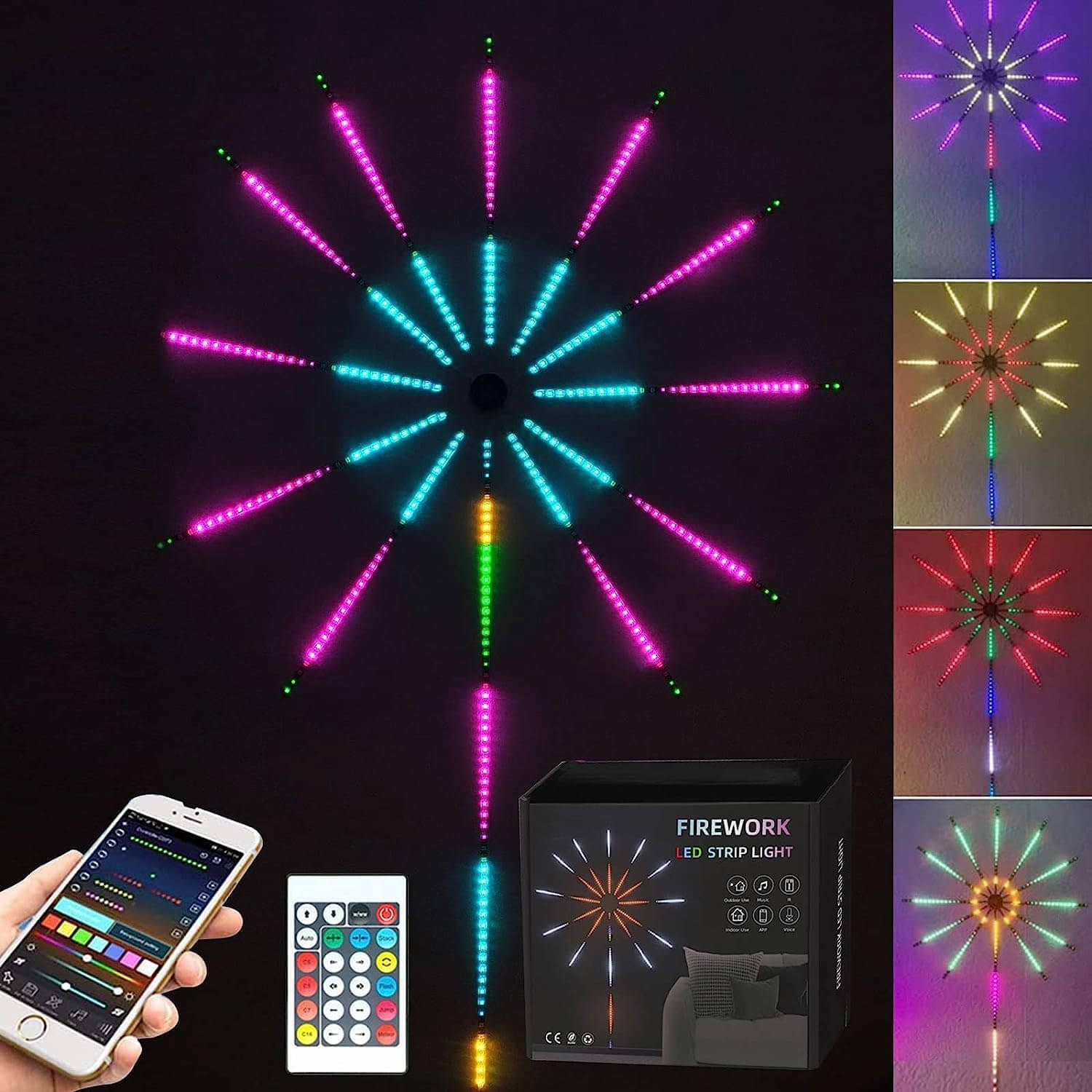     			MIRADH Multicolor 2Mtr LED Strip ( Pack of 1 )