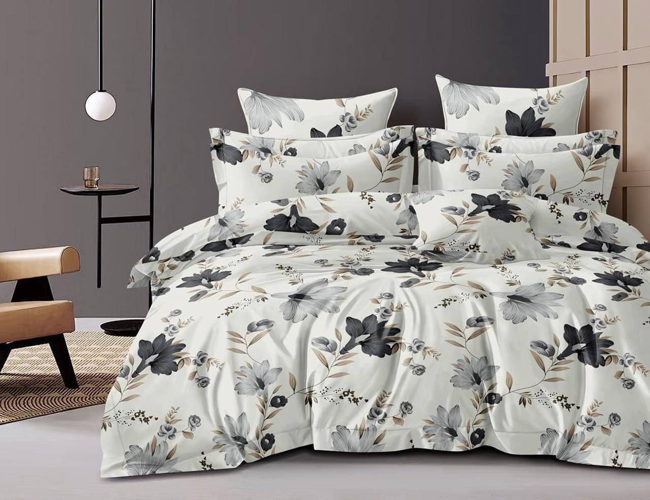 NeLeo Poly Cotton 1 Double King Bedsheet with 2 Pillow Covers ( White ) NeLeo Poly Cotton 1 Double King Bedsheet with 2 Pillow Covers ( White )