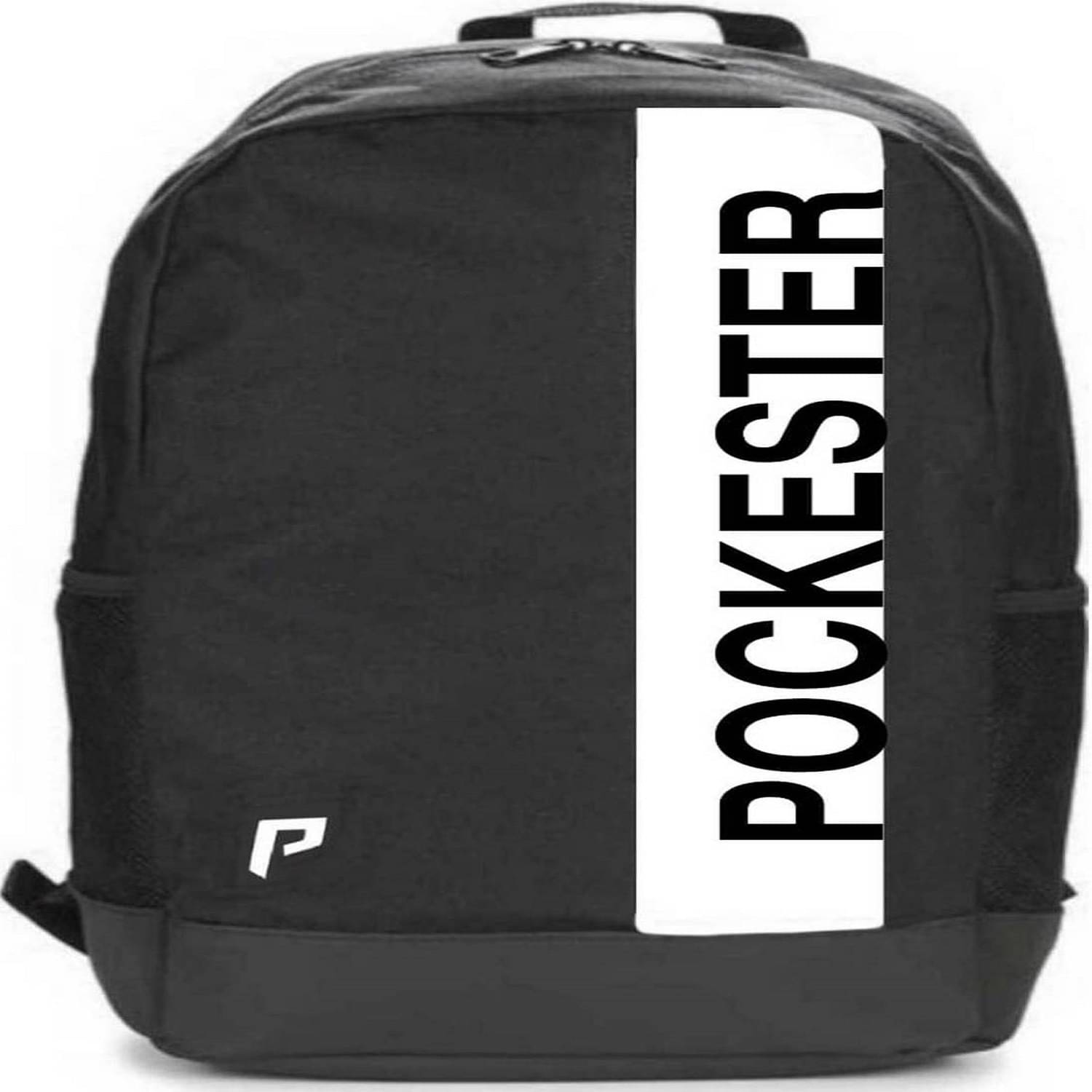     			Pockester 35 Ltrs Polyester Backpack *For Boys & Girls ( Black )