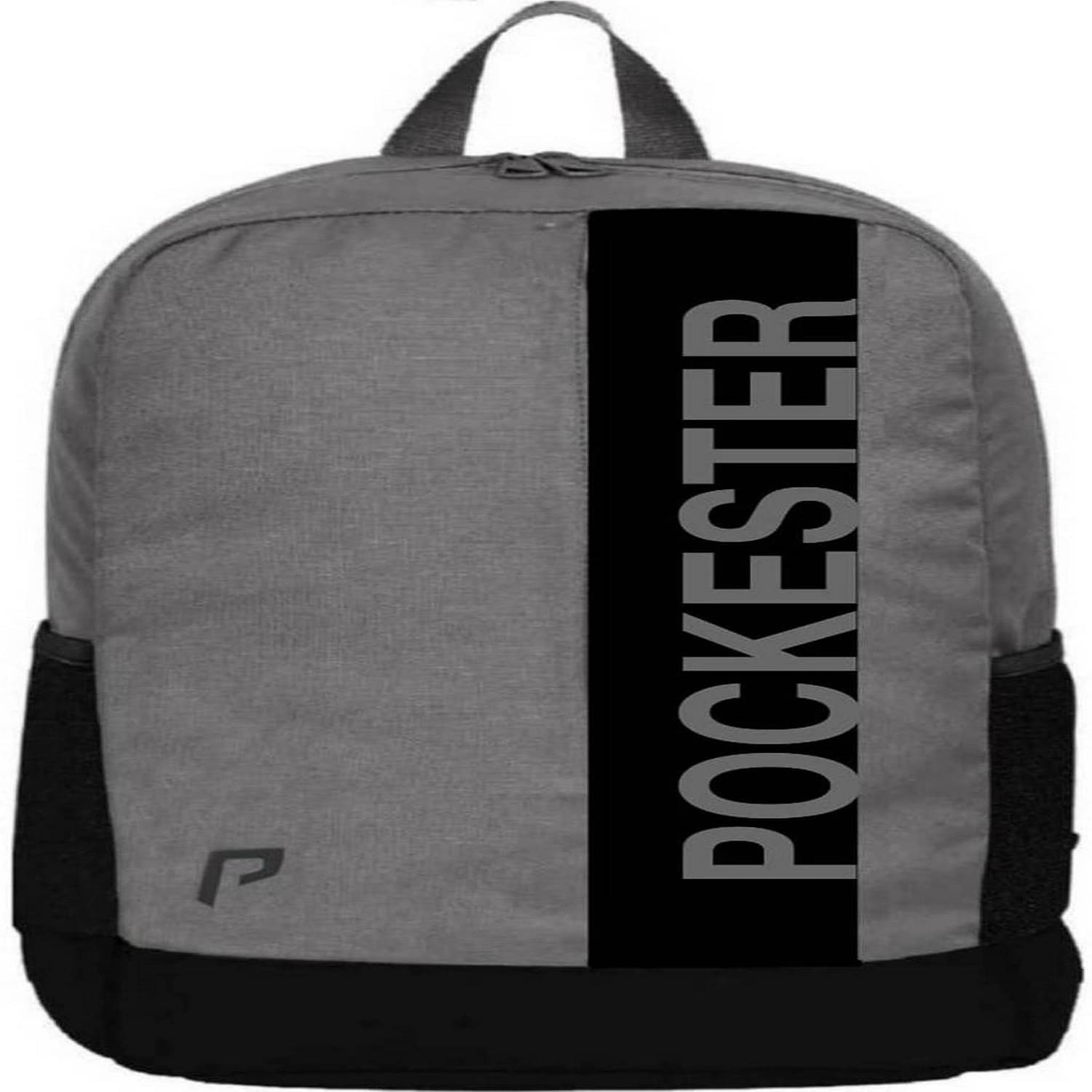     			Pockester 35 Ltrs Polyester Backpack *For Boys & Girls ( Grey )