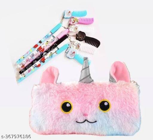Pop it Pouch With stationery accessories ( Pack of 10) Pop it Pouch With stationery accessories ( Pack of 10)
