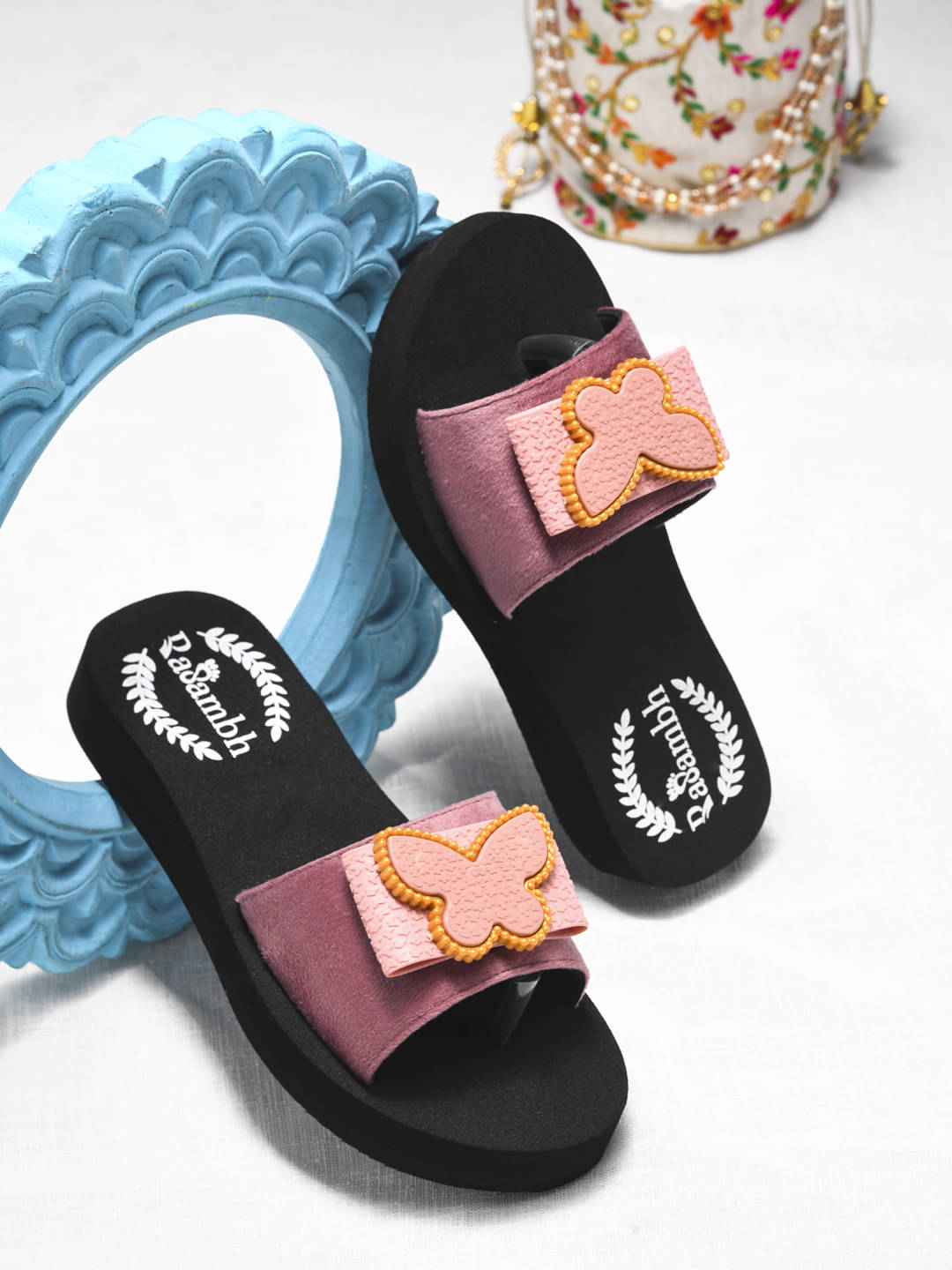     			Rasambh Peach Women's Slide