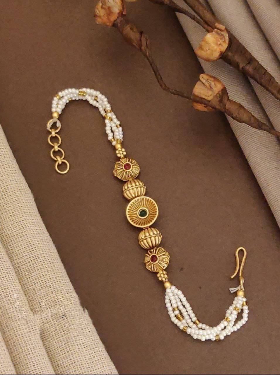     			Shivay Fashion Gold Bracelet ( Pack of 12 )