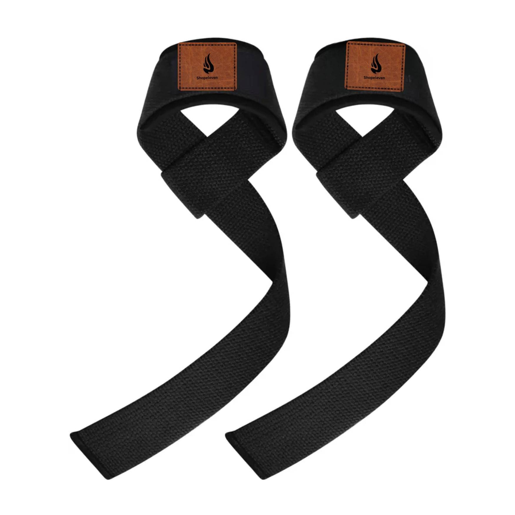 Shopeleven Black Cotton Wrist Wrap ( Pack of 2 )     			Shopeleven Black Cotton Wrist Wrap ( Pack of 2 )