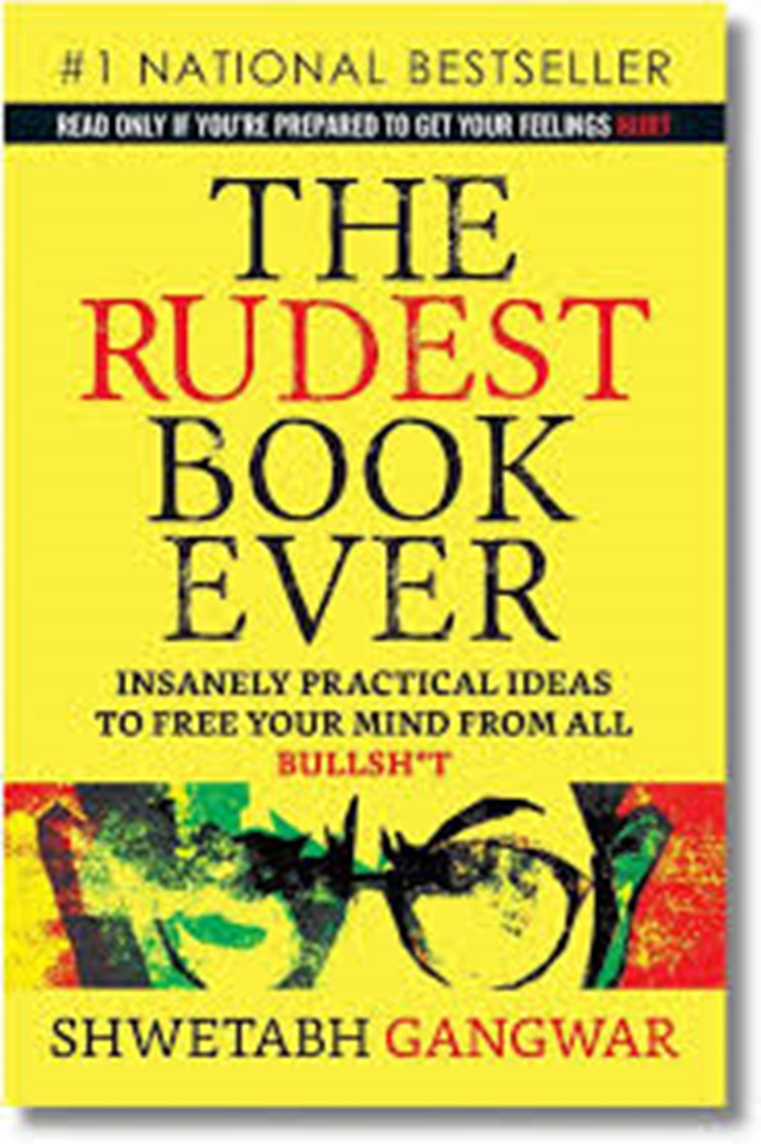 THE RUDEST BOOK EVER : Powerful Perspectives to Free Your Mind Paperback – 26 October 2022 by Shwetabh Gangwar (Author) 4.4 4.4 out of 5 stars    9,273 rati     			THE RUDEST BOOK EVER : Powerful Perspectives to Free Your Mind Paperback – 26 October 2022 by Shwetabh Gangwar (Author) 4.4 4.4 out of 5 stars    9,273 rati
