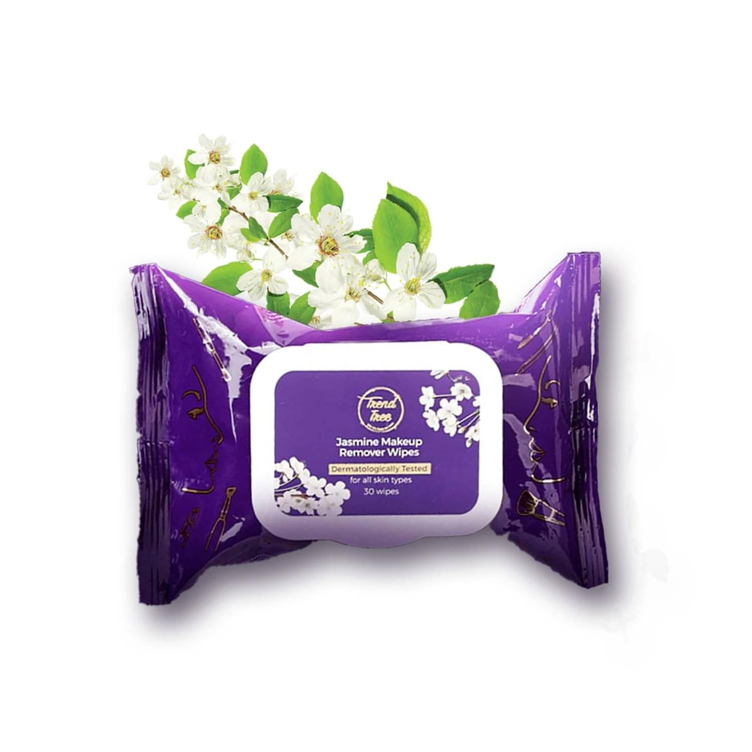     			TRENDTREE Jasmine Makeup Remover Wipes Wet Wipes ( 30 Pcs )