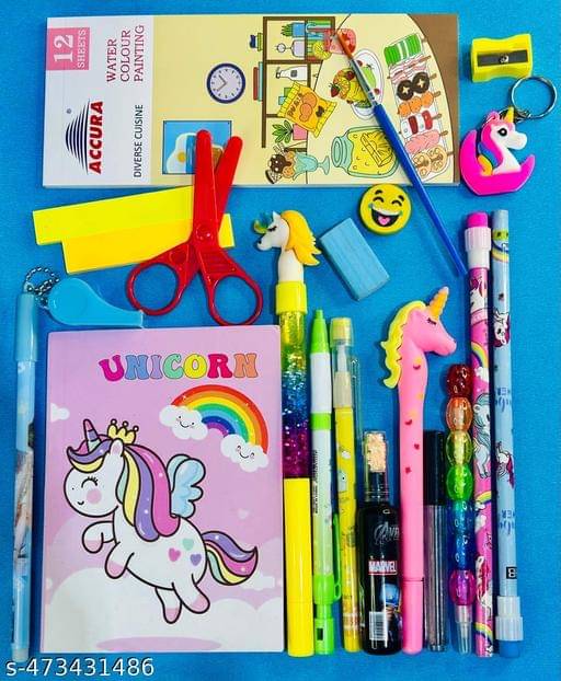 UNICORN A6 Diary For Kids Boys Cartoon Led Gel Pen Pouch For Boys Stationary Set Pencil Highlighter Keychain For Kids Return Gifts (Pack of 20) UNICORN A6 Diary For Kids Boys Cartoon Led Gel Pen Pouch For Boys Stationary Set Pencil Highlighter Keychain For Kids Return Gifts (Pack of 20)