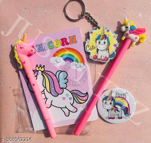    			Unicorn Embossed Pencil Box Cute 3D Pencil Case Large Capacity Hardtop EVA Pencil Case Pouch Organizer for Girls Boys Kids