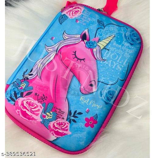     			Unicorn Fur Pouch Combo Pack of 8 Items | Unicorn Fur Pouch, Unicorn Pencil. Unicorn Gel Pen, Unicorn Glitter Pen, Unicorn Theme Tape, Plastic Ruler, 1 Unicorn &1 Color Eraser |