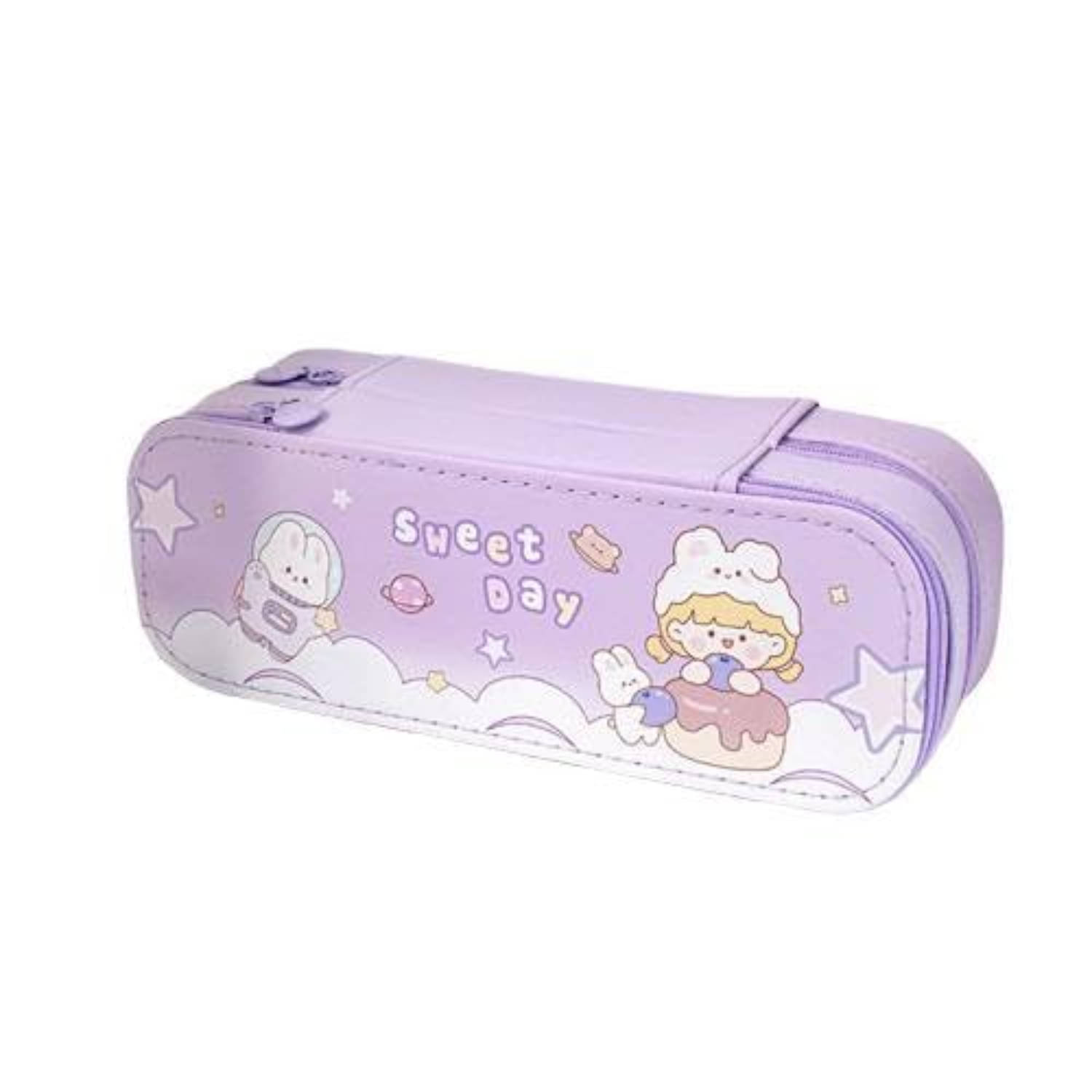     			Villy 3D Astronaut Pencil Case for Kids | Space Theme Stationery Organizer with Large Capacity