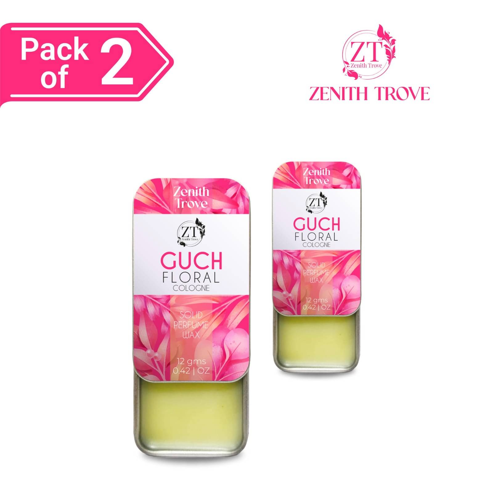    			Zenith Trove Eau De Cologne (EDC) Floral Mild -Fragrance For Unisex ( Pack of 2 )