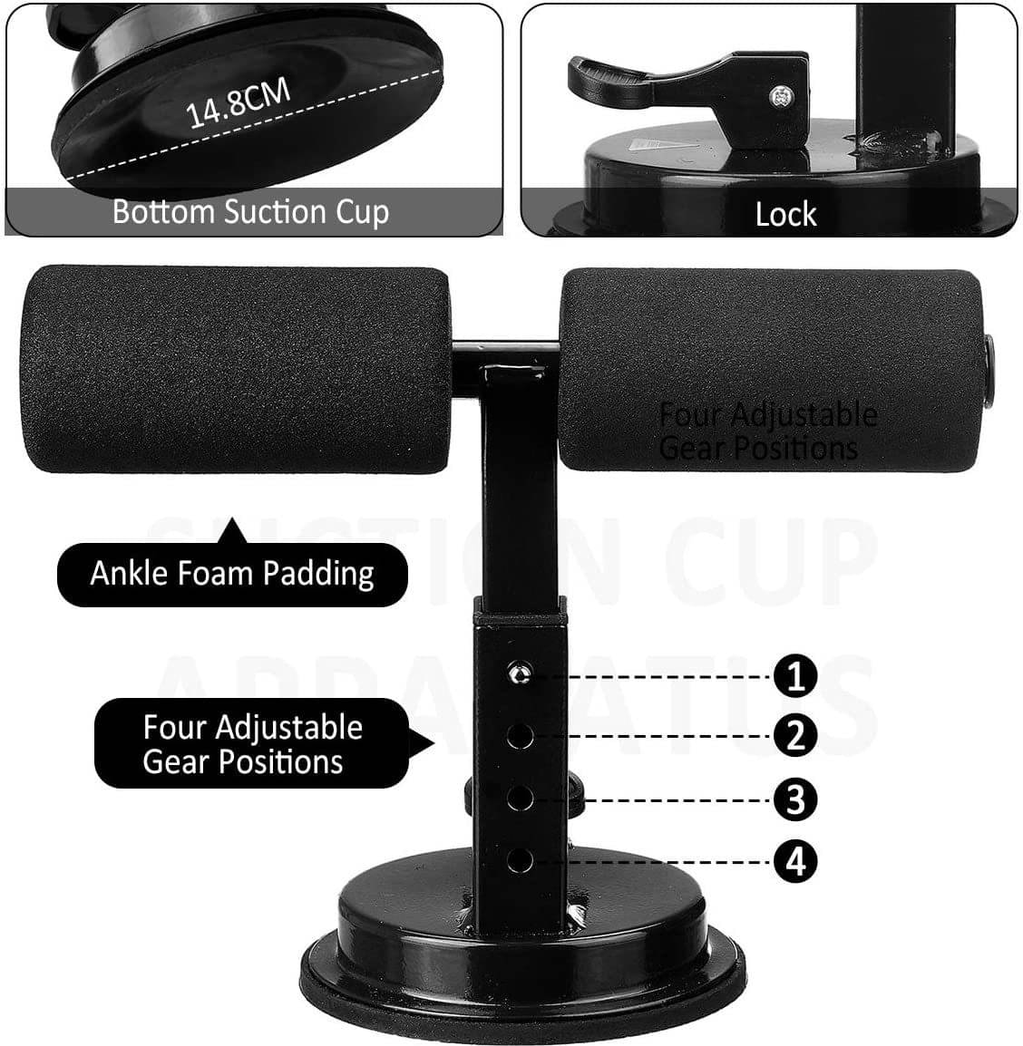     			xwipe Sit-Up Bar ( Pack of 1 )