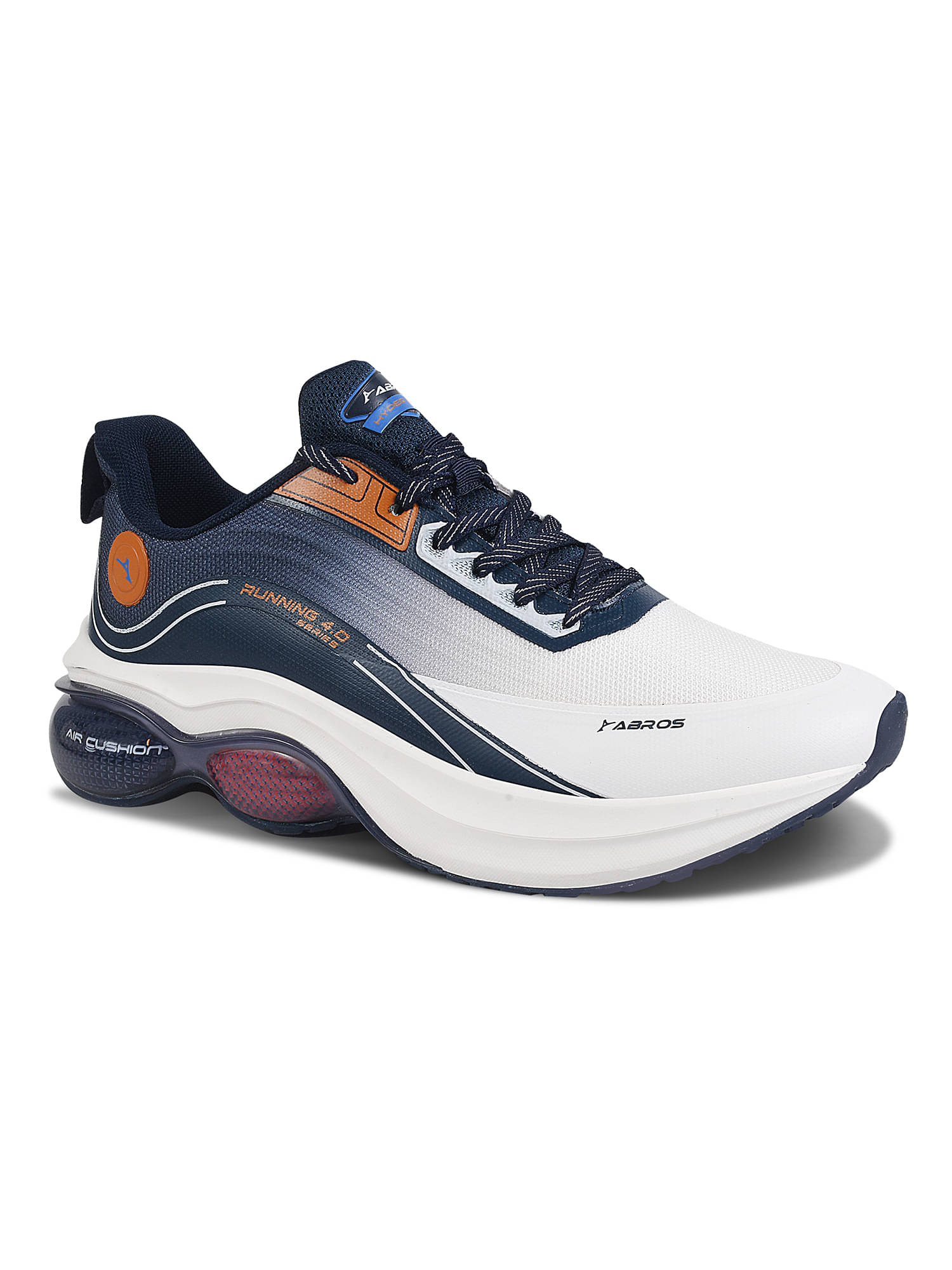 Abros ELM Off White Men's Sports Running Shoes     			Abros ELM Off White Men's Sports Running Shoes