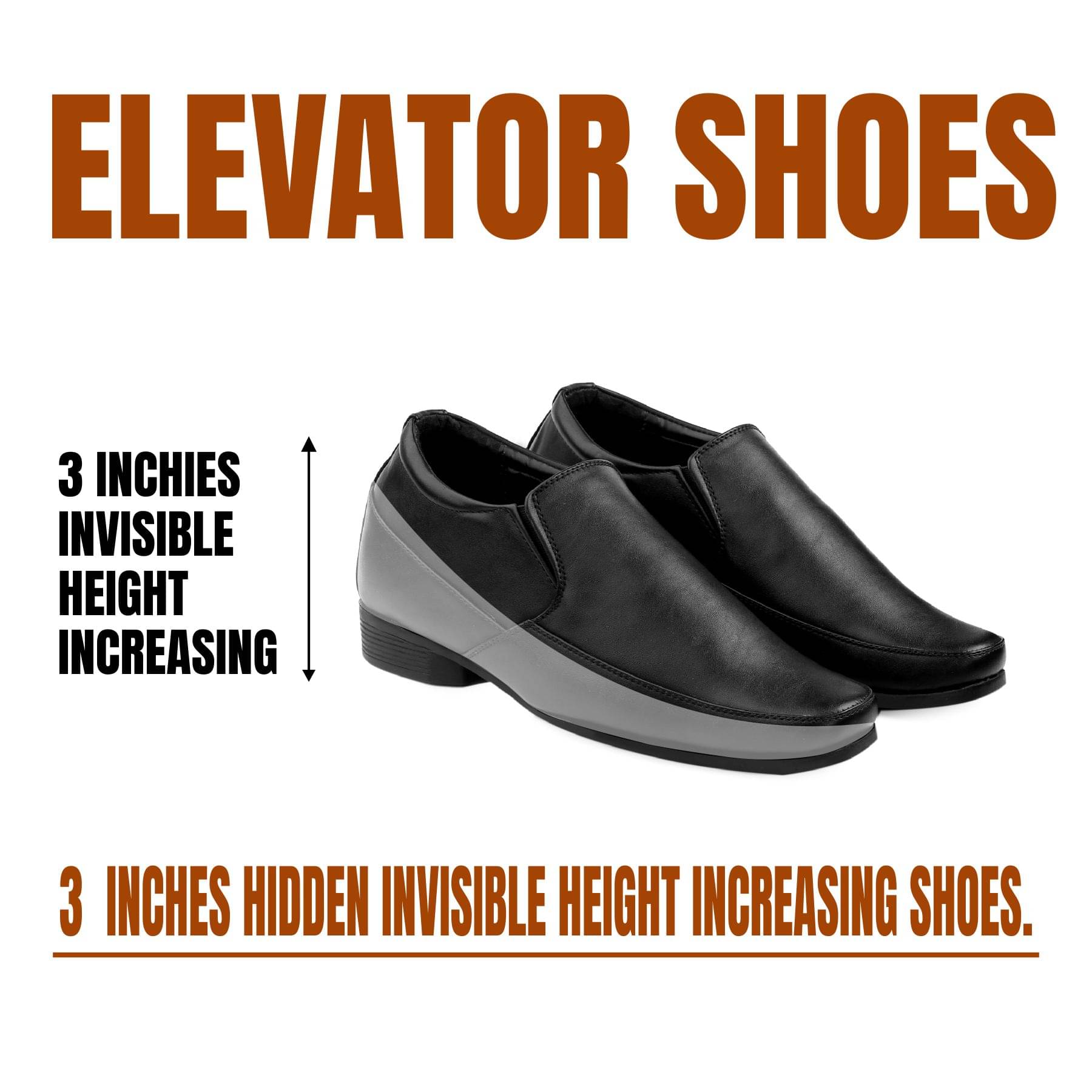     			BXXY Black Men's Mocassin Formal Shoes