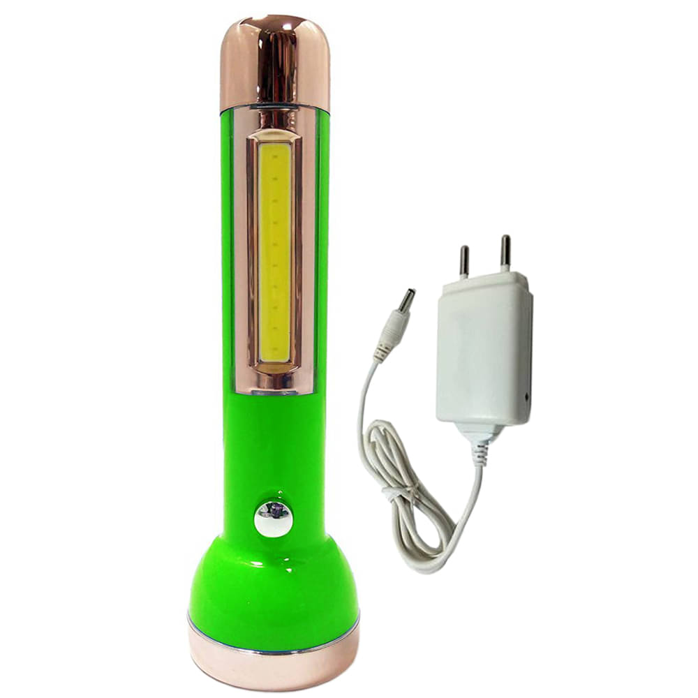    			CRS - 6W Rechargeable Flashlight Torch ( Pack of 1 )