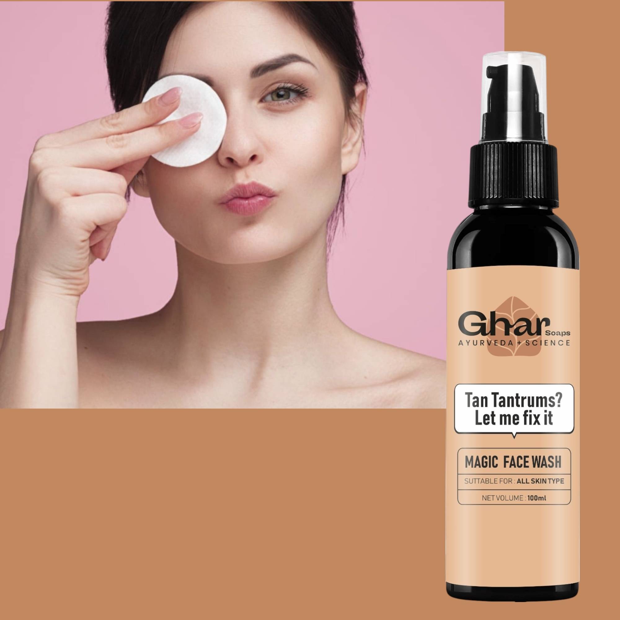     			GHAR SOAPS - Acne or Blemishes Removal Face Wash For All Skin Type ( Pack of 1 )