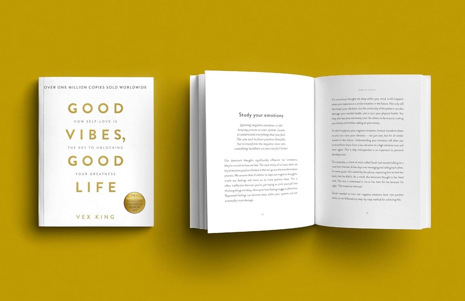     			Good Vibes, Good Life: How Self-love Is: How Self-love Is the Key to Unlocking Your Greatness Paperback – Notebook, 20 January 2019 by Vex King (Author)