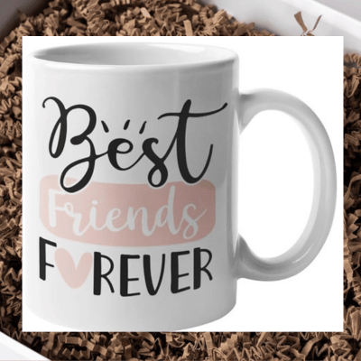 InShreys BEST FRIEND EVER Graphic Ceramic Coffee Mug 330 mL ( Pack of 1 ) InShreys BEST FRIEND EVER Graphic Ceramic Coffee Mug 330 mL ( Pack of 1 )